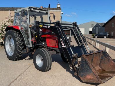 Massey Ferguson 375 Lo-Profile + cab