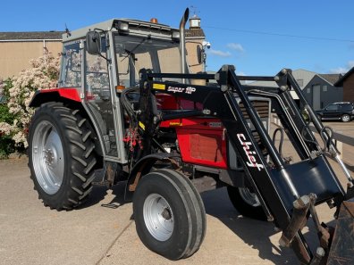 Massey Ferguson 375 Lo-Profile + cab