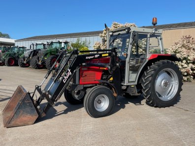Massey Ferguson 375 Lo-Profile + cab