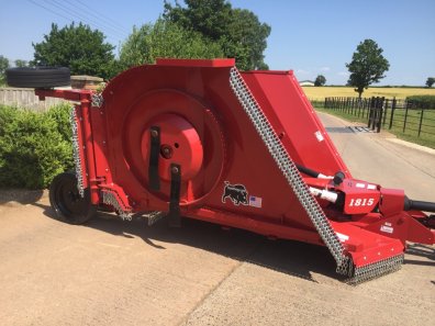 Bush Hog 1815 4.6m trailed topper