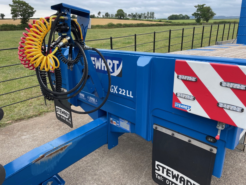 Stewart GX22 LL 22 Ton low loading trailer