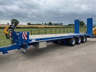 Stewart GX22 LL 22 Ton low loading trailer