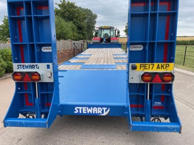 Stewart GX22 LL 22 Ton low loading trailer