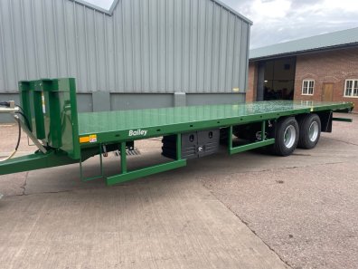 Bailey 10 Ton flat trailer