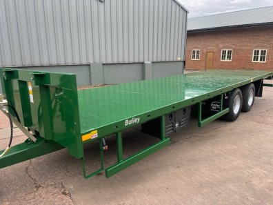 Bailey 10 Ton flat trailer