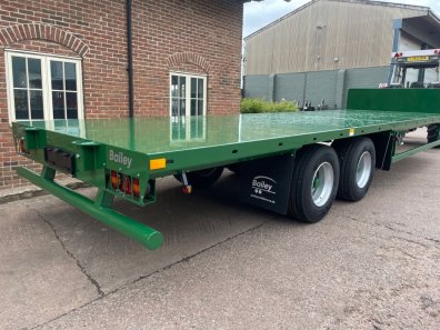 Bailey 10 Ton flat trailer