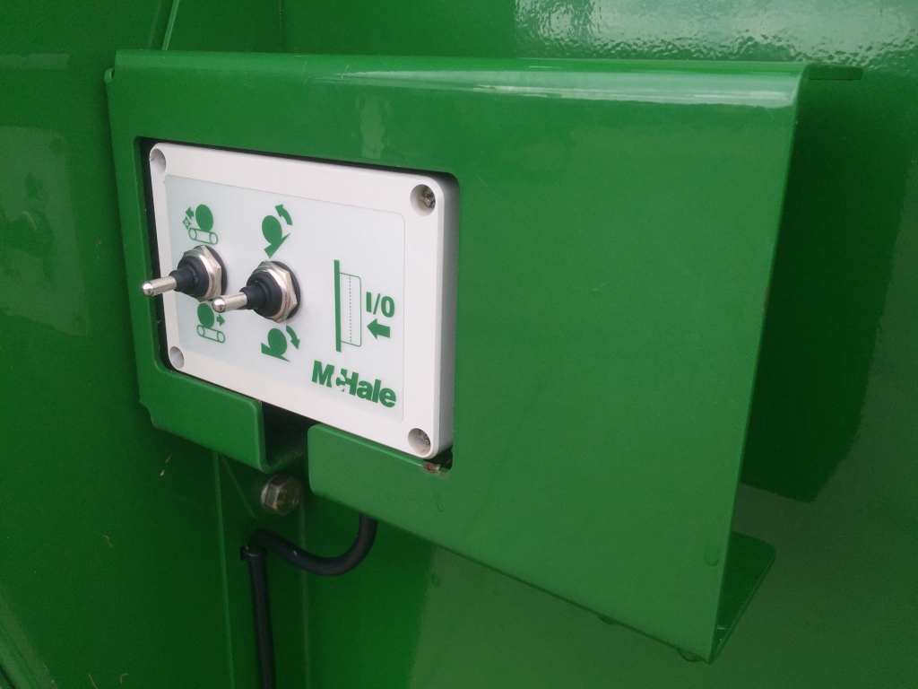 McHale C460 trailed straw chopper and silage feeder