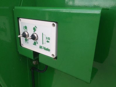 McHale C460 trailed straw chopper and silage feeder