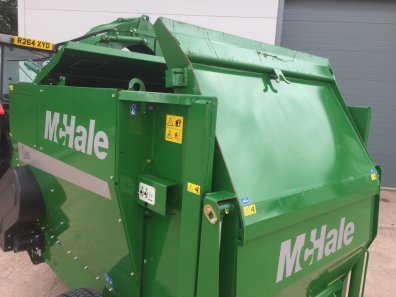 McHale C460 trailed straw chopper and silage feeder