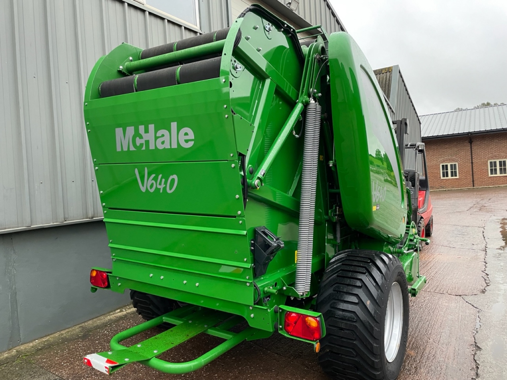 McHale V640 Variable belt baler