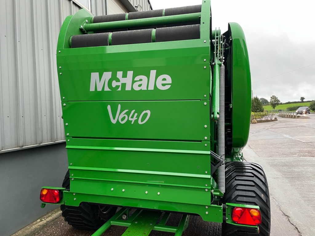 McHale V640 Variable belt baler