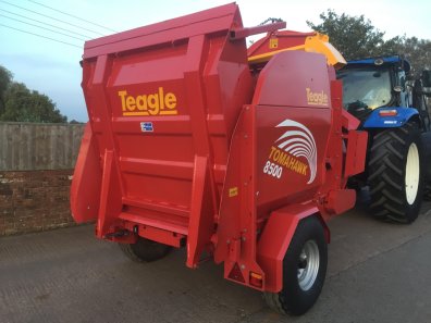 Teagle Tomahawk 8500 trailed straw chopper