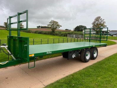 Bailey 10 Ton flat trailer