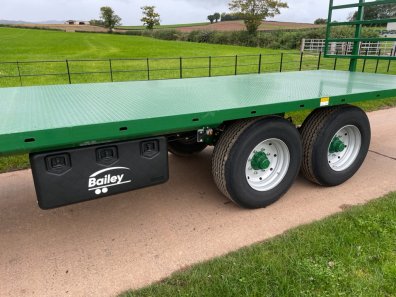 Bailey 10 Ton flat trailer