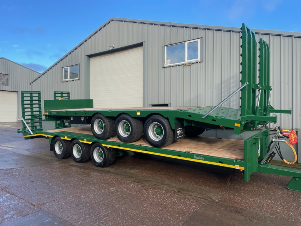 Bailey 20 Ton Tri-Axle Low loader trailer