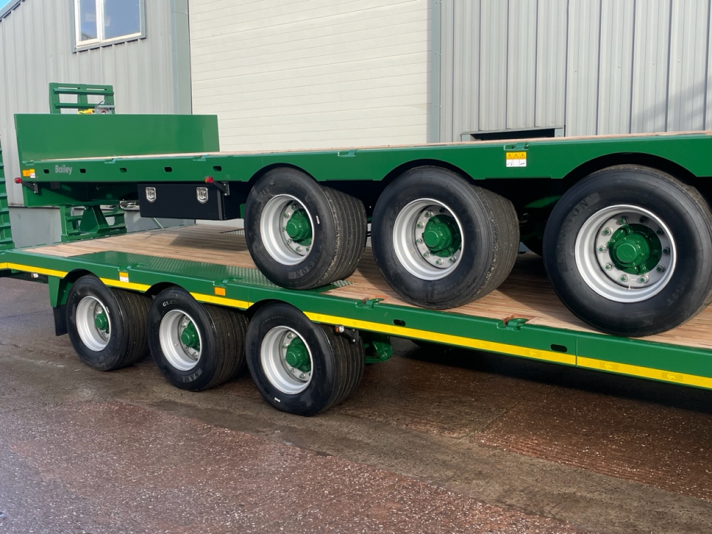 Bailey 20 Ton Tri-Axle Low loader trailer