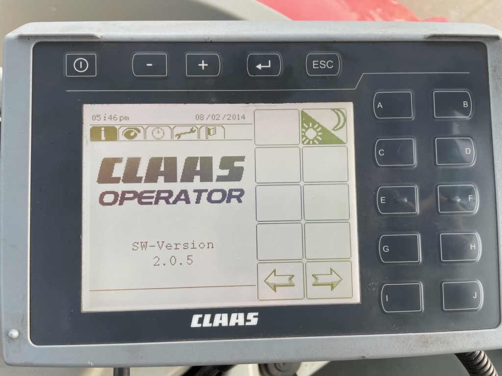Claas Liner 3600 4 rotor rake