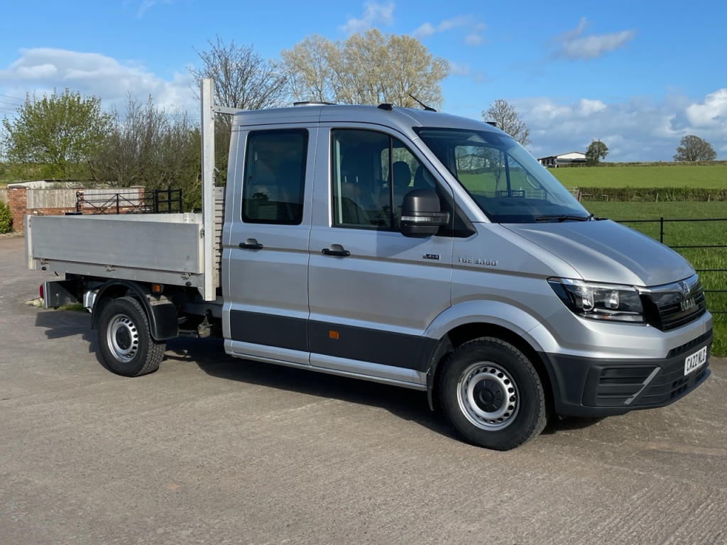 MAN TGE 3.180 crew cab van 180hp diesel