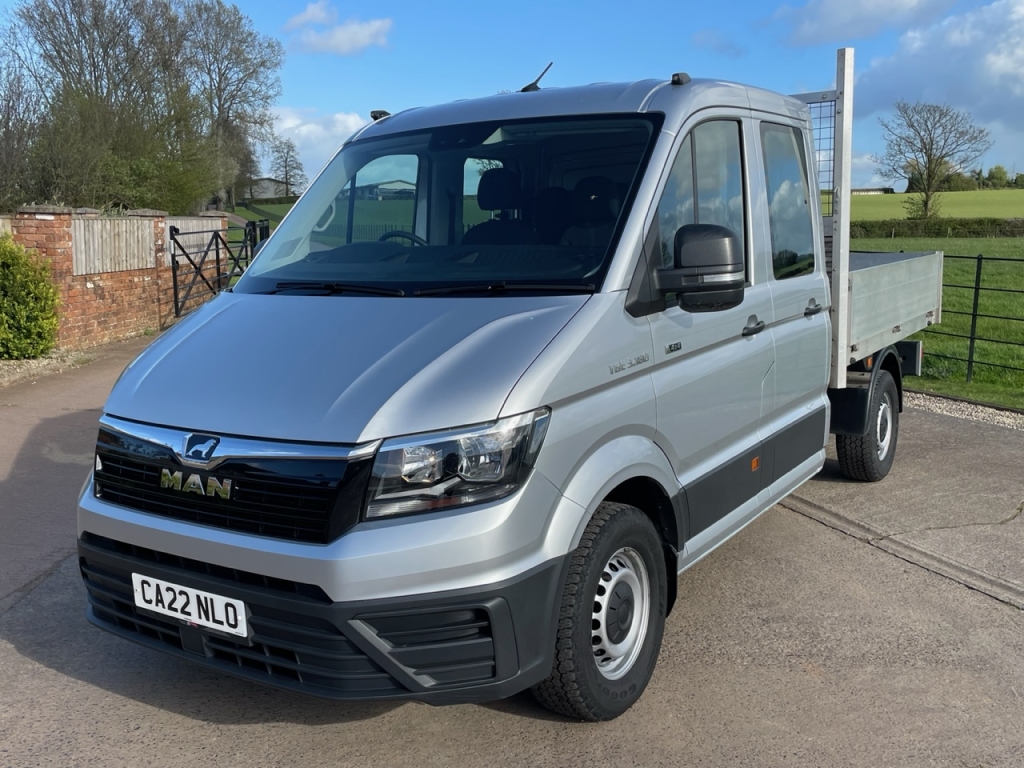 MAN TGE 3.180 crew cab van 180hp diesel