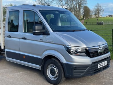 MAN TGE 3.180 crew cab van 180hp diesel