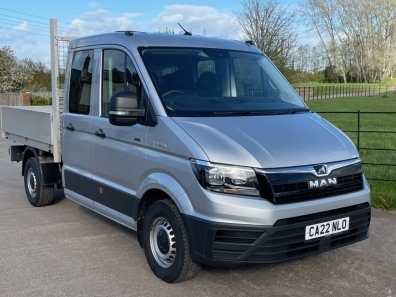 MAN TGE 3.180 crew cab van 180hp diesel