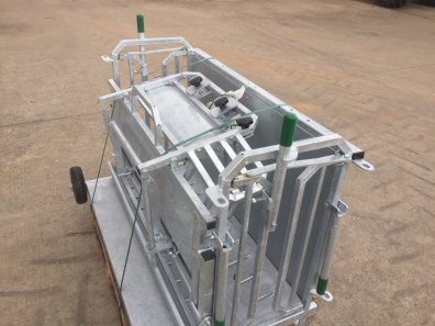 Condon Engineering sheep turn over crate