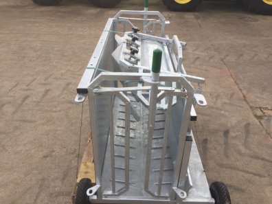 Condon Engineering sheep turn over crate