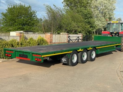 Bailey 20 Ton Flat Deck low loader 33ft long