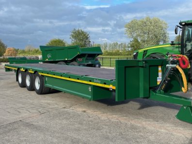 Bailey 20 Ton Flat Deck low loader 33ft long