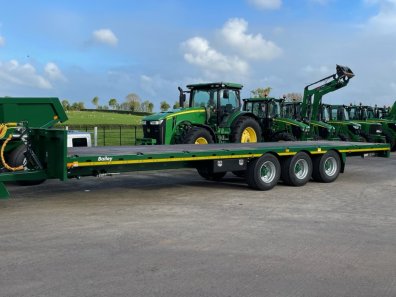 Bailey 20 Ton Flat Deck low loader 33ft long
