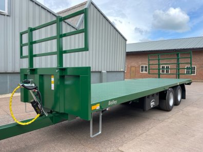 Bailey 10 Ton Flat Bed trailer