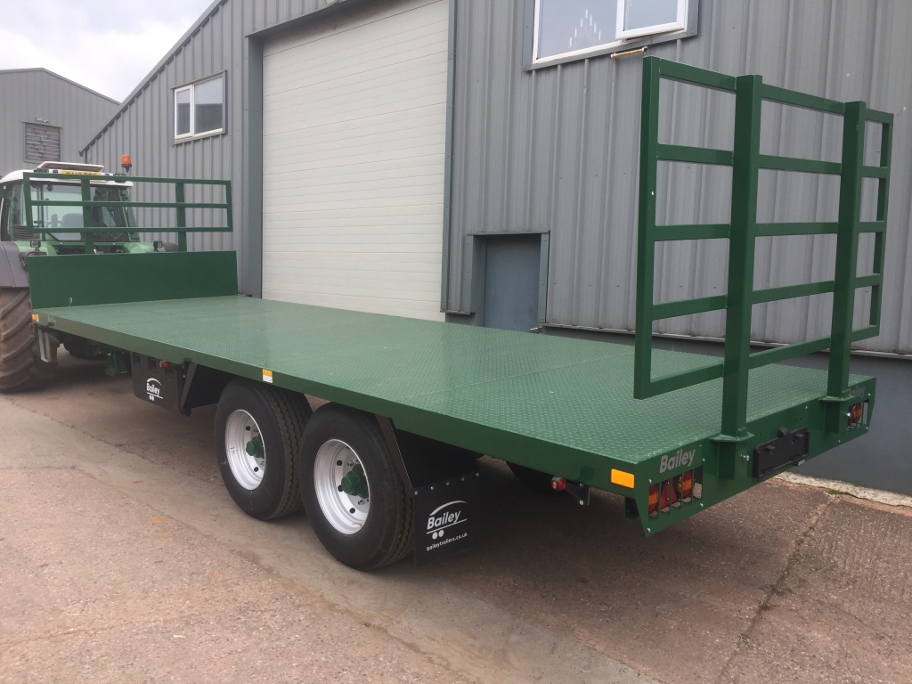 Bailey 10 ton flat trailer