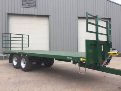 Bailey 10 ton flat trailer