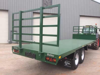 Bailey 10 ton flat trailer