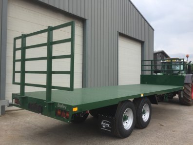 Bailey 10 ton flat trailer