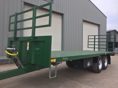 Bailey 10 ton flat trailer