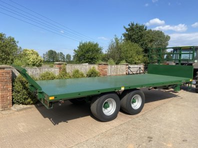 Bailey 10 ton flat trailer