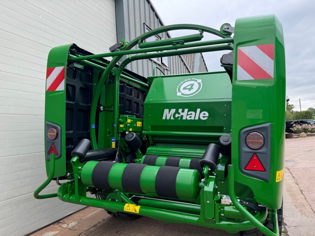 McHale Fusion 4 baler wrapper