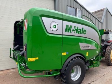 McHale Fusion 4 baler wrapper