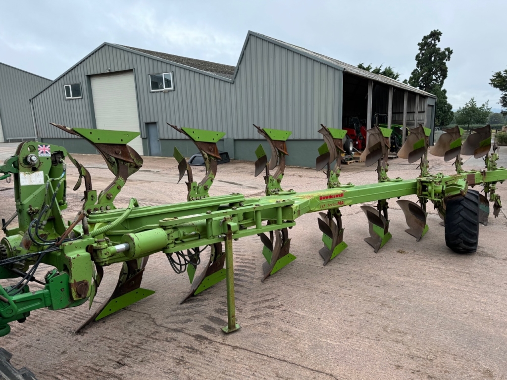 Dowdeswell 145 Series MA 8 furrow reversible plough