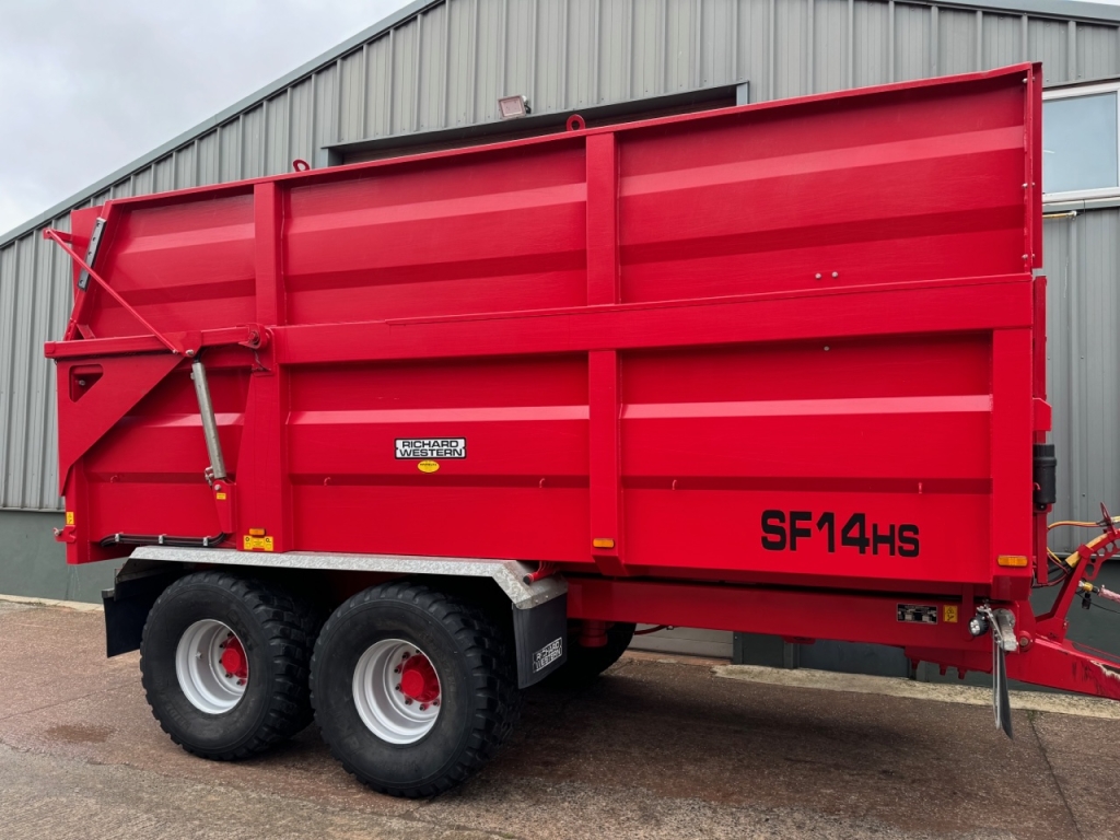 Richard Western SF14HS 14 Ton silage trailer