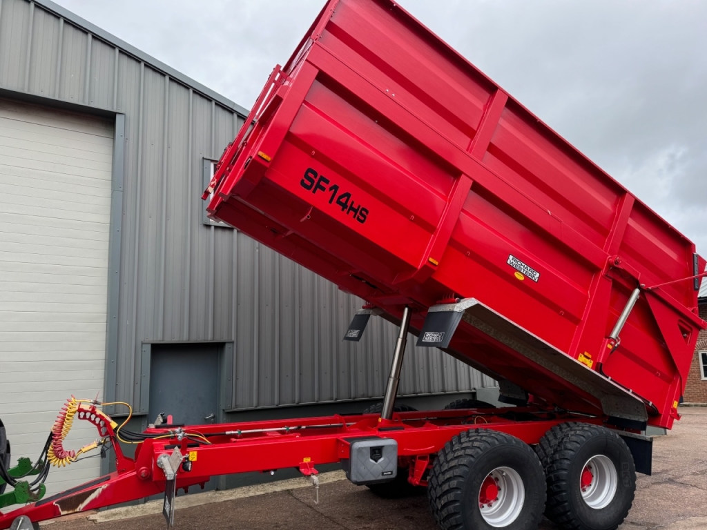 Richard Western SF14HS 14 Ton silage trailer