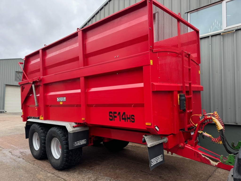 Richard Western SF14HS 14 Ton silage trailer