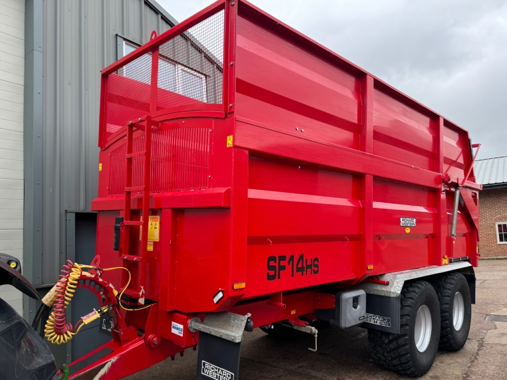 Richard Western SF14HS 14 Ton silage trailer