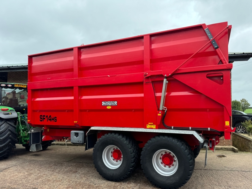 Richard Western SF14HS 14 Ton silage trailer