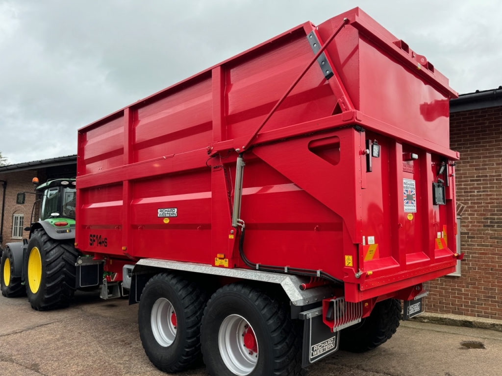 Richard Western SF14HS 14 Ton silage trailer