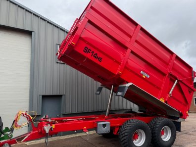 Richard Western SF14HS 14 Ton silage trailer