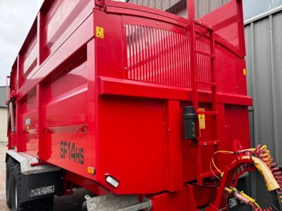 Richard Western SF14HS 14 Ton silage trailer