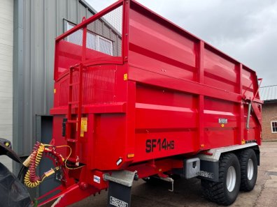 Richard Western SF14HS 14 Ton silage trailer