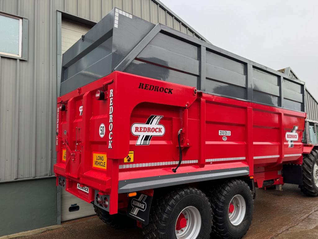 Redrock 200/20.0 silage trailer